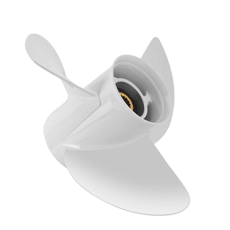 VIF 14x11-K Aluminum Boat Propeller with Yamaha Outboard Motos 115HP 60HP 70HP 75HP 80HP 85HP 90HP 130HP, OEM Parts No.6E5-45954-00-EL,15 Tooth, Rh (14Diax11P #6E5-45954-00-EL) - Image 1